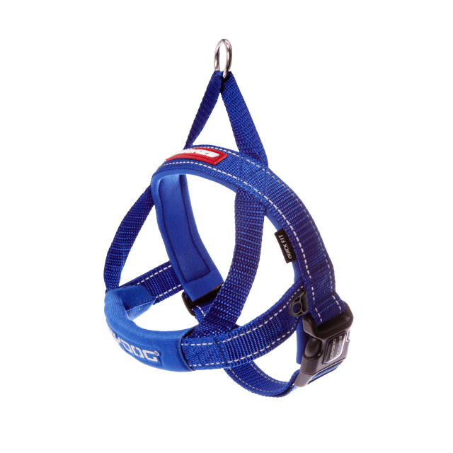 Ezydog Quick Fit Dog Harness - Blue, Medium