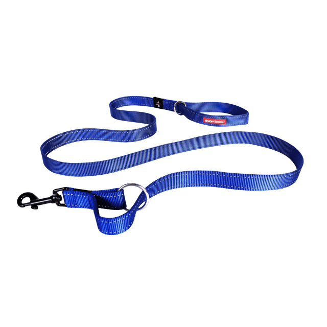 Ezydog Vario 4 Multi-Function Dog Lead - Blue, Standard