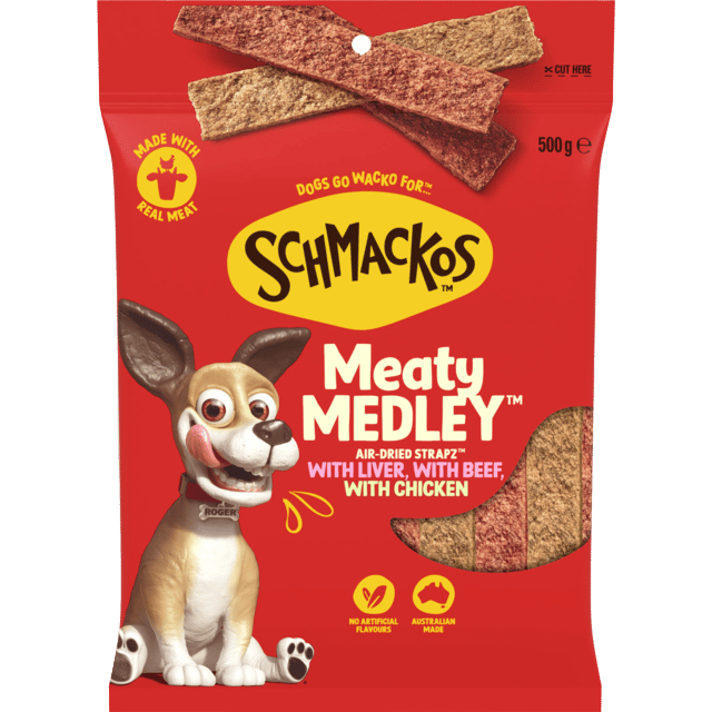 Schmackos Strapz Variety Pack Dog Treats