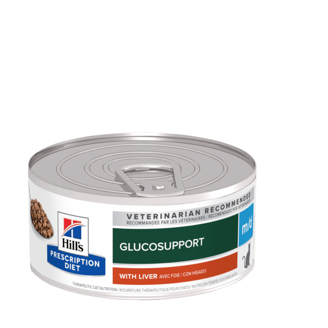 Hill's Prescription Diet M/D Glucosupport Wet Cat Food - 156g X 24