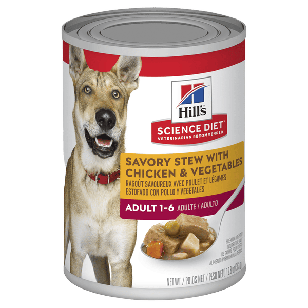 Science Diet Savory Stew Chick & Veg Cans
