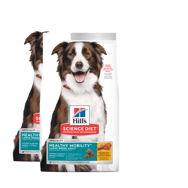 Hill's Science Diet Adult Healthy Mobility Large Breed Dry Dog Food - 24kg (2 X 12kg Bags)