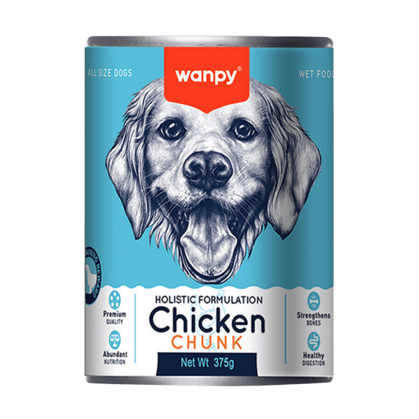 Wanpy Dog - Chicken Chunk Can