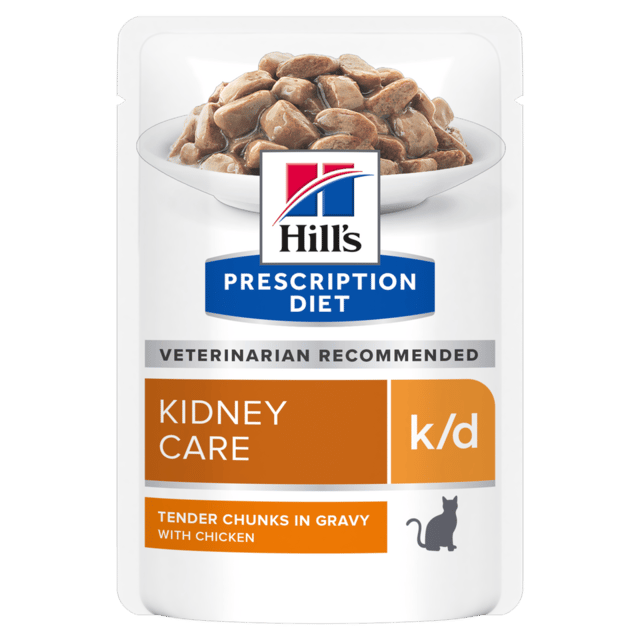Hill's Prescription Diet K/D Kidney Care Chicken Wet Cat Food