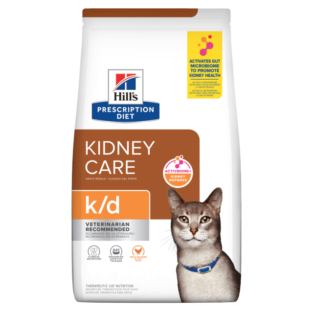 Hill's Prescription Diet K/D Kidney Care Dry Cat Food