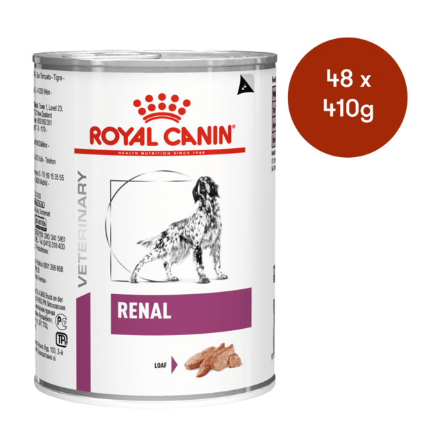 Royal Canin Vet Renal Wet Dog Food - 410g X 48