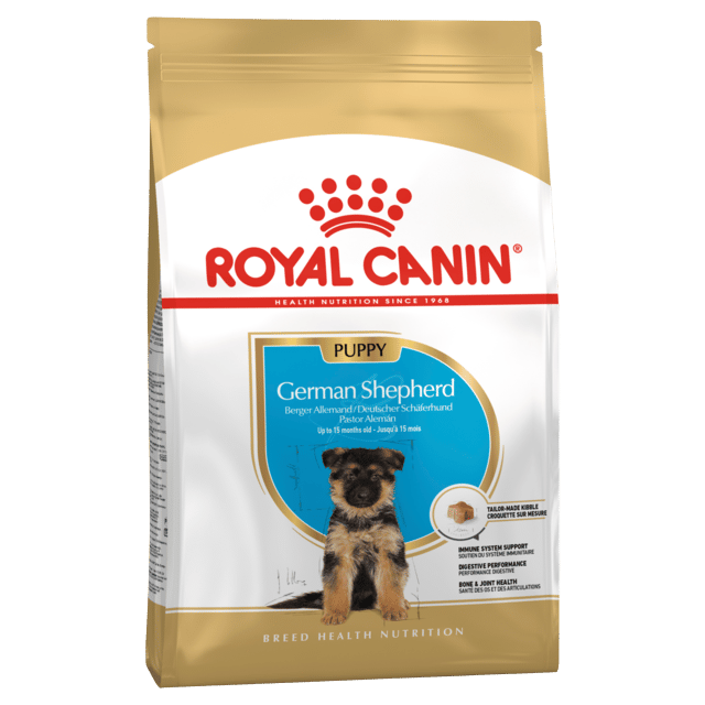 Royal Canin German Shepherd Puppy Dry Dog Food - 24kg (2 X 12kg Bags)