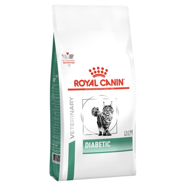 Royal Canin Vet Diabetic Dry Cat Food - 3kg (2 X 1.5kg Bags)