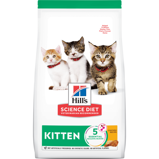 Hill's Science Diet Kitten Dry Cat Food - 8kg (2 X 4kg Bags)