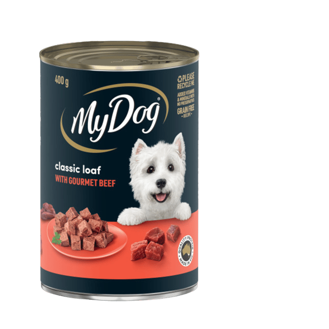 My Dog Adult Gourmet Beef Canned Wet Dog Food - 400g X 24