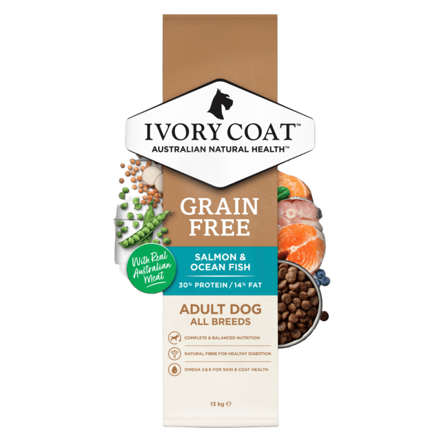 Ivory Coat Grain Free Salmon & Ocean Fish Adult Dry Dog Food
