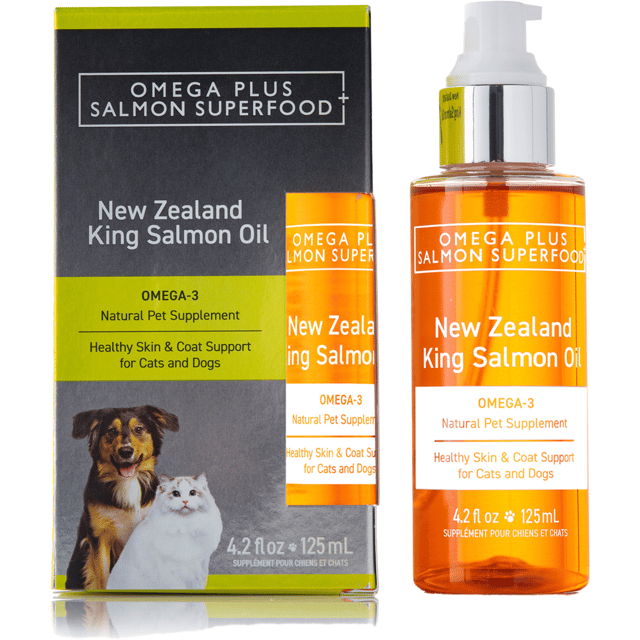 Omega Plus Cat & Dog King Salmon Oil Supplement