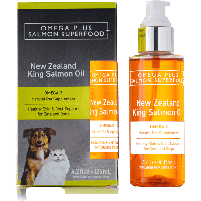 Omega Plus Cat & Dog King Salmon Oil Supplement