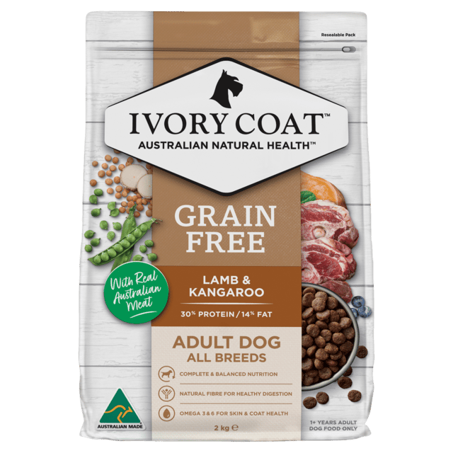 Ivory Coat Grain Free Lamb & Kangaroo Adult Dry Dog Food