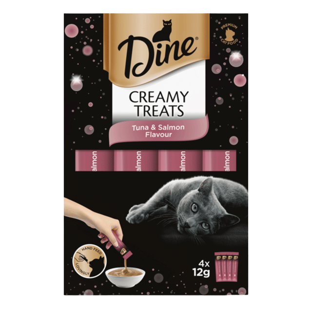 Dine Creamy Treats Tuna & Salmon Cat Treats