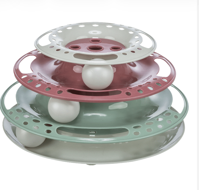 Trixie Catch The Balls 3 Tier Cat Toy - Catch The Balls