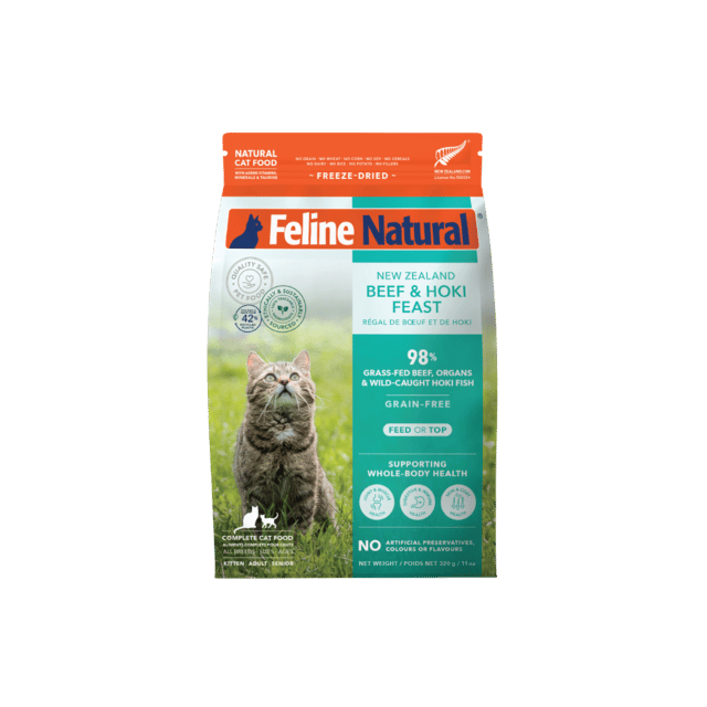 Feline Natural Beef & Hoki Feast Freeze Dried Cat Food