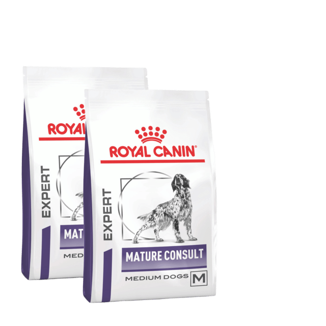 Royal Canin Vet Mature Consult Medium Dry Dog Food - 7kg (2 X 3.5kg Bags)
