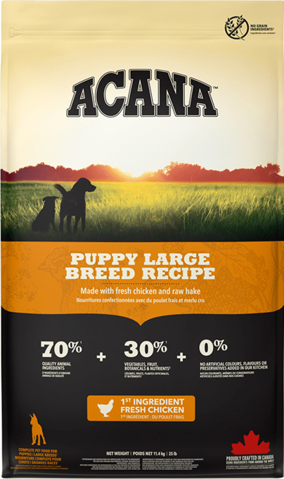 Acana Puppy Large Breed Recipe Dry Dog Food