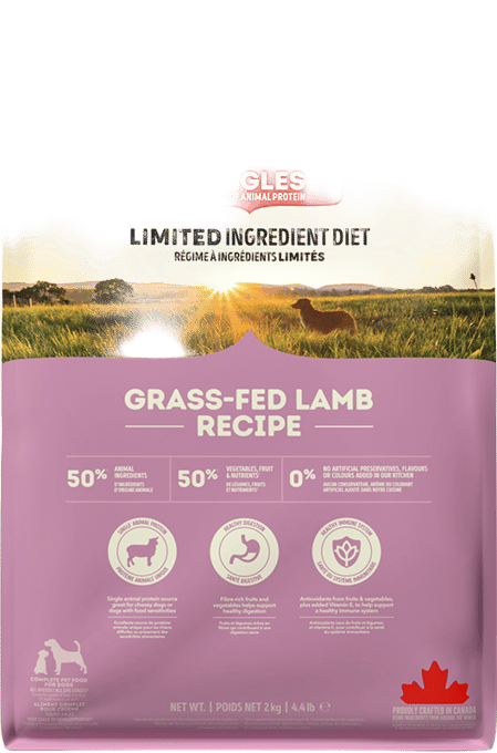 Acana Singles Grass-Fed Lamb Recipe Dry Dog Food - 6kg (3 X 2kg Bags)