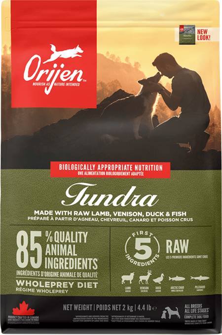 Orijen Tundra Dry Dog Food - 22.8kg (2 X 11.4kg Bags)