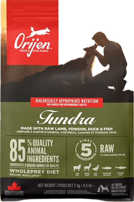 Orijen Tundra Dry Dog Food - 22.8kg (2 X 11.4kg Bags)