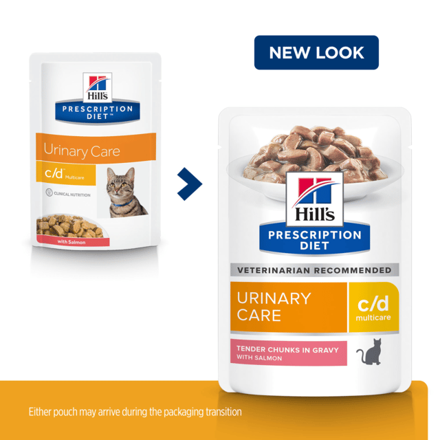 Hill's Prescription Diet C/D Multicare Salmon Wet Cat Food