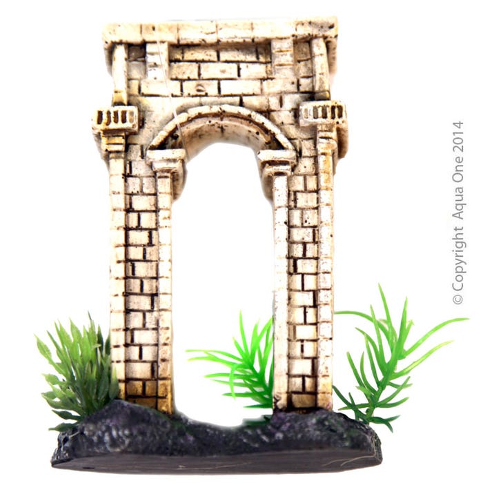 Aqua One Column Arch Betta Ornament 10cm
