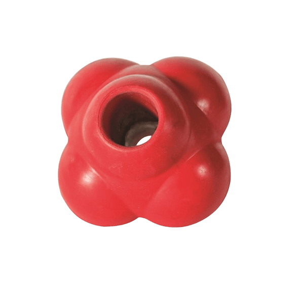 Natural Rubber Six Sided Treat Ball