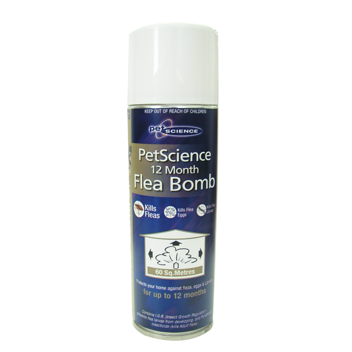 PET Science 12 Month Flea Bomb