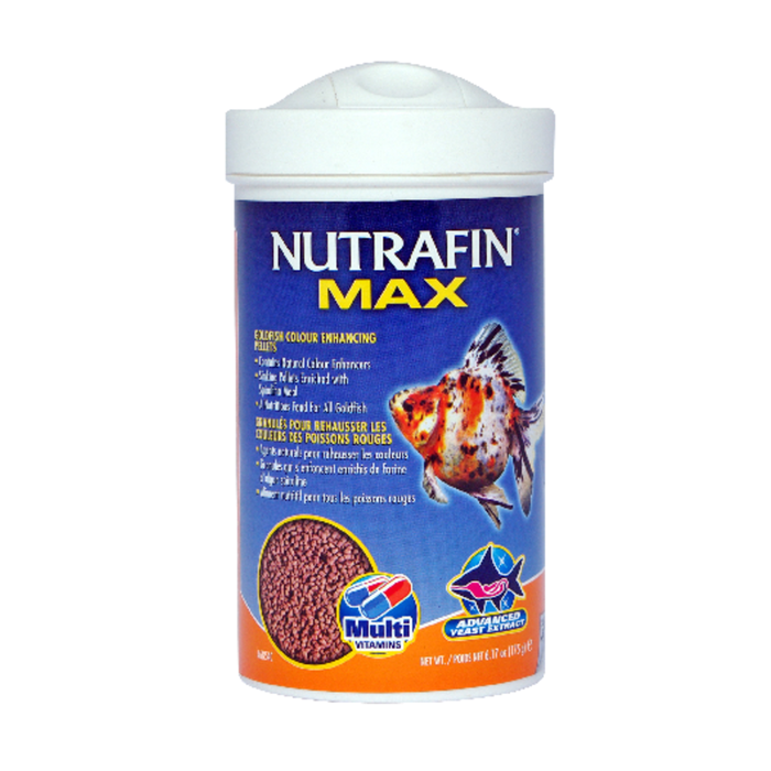 Nutrafin Max Colour Enhancing Goldfish Pellets 175g