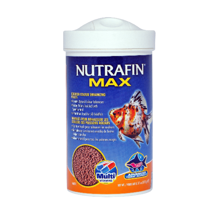 Nutrafin Max Colour Enhancing Goldfish Pellets 175g