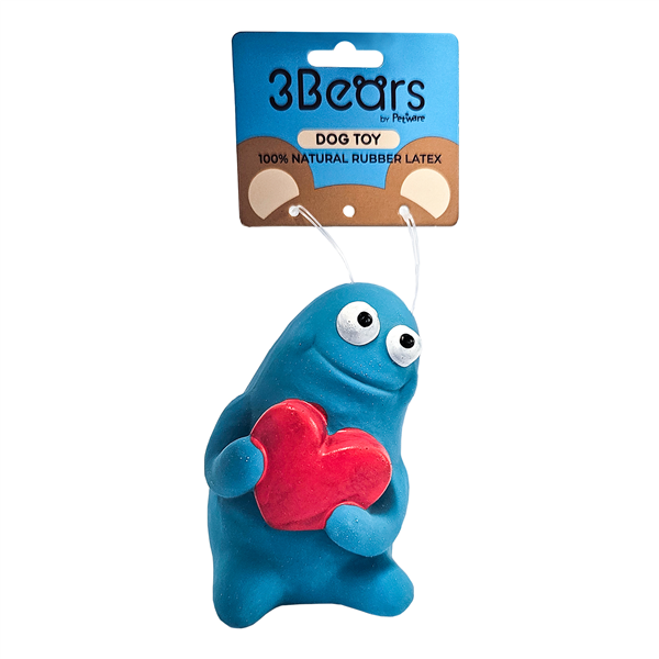 3bears Latex Q Brothers Blue 10cm