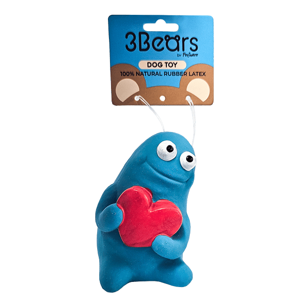 3bears Latex Q Brothers Blue 10cm