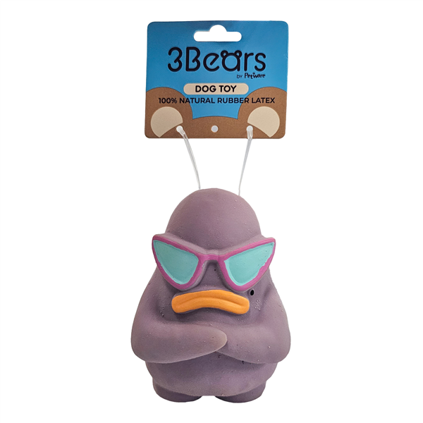 3bears Latex Q Brothers Purple 6.5cm
