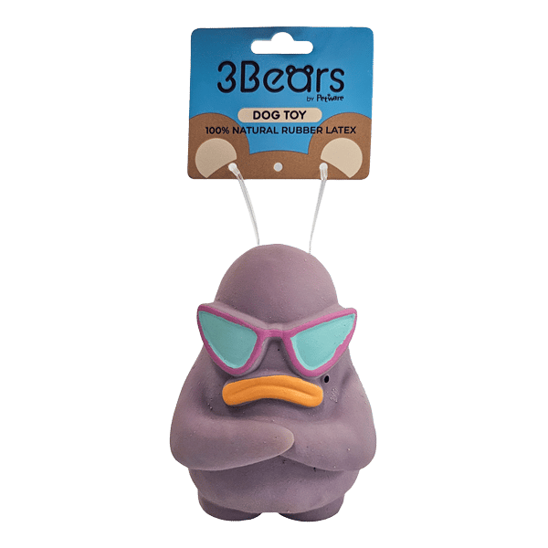 3bears Latex Q Brothers Purple 6.5cm