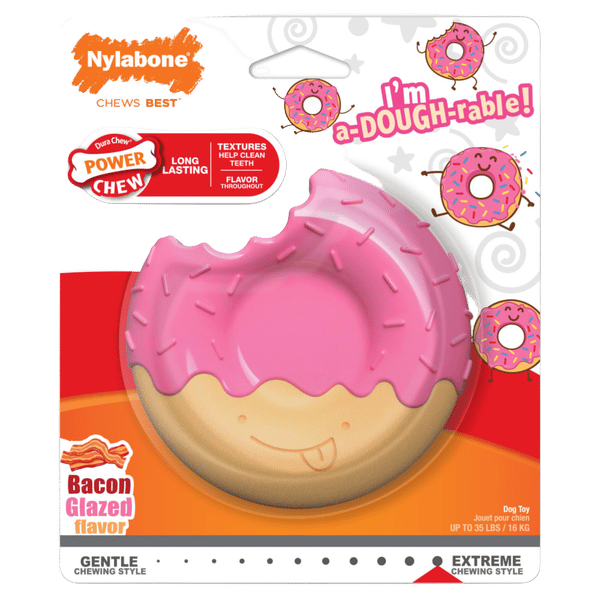 Power Chew Donut Bacon Glazed - Wolf