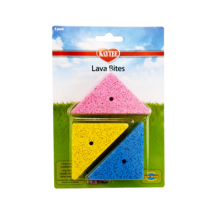 Kaytee Lava Bites For Small Pets 3 Pack