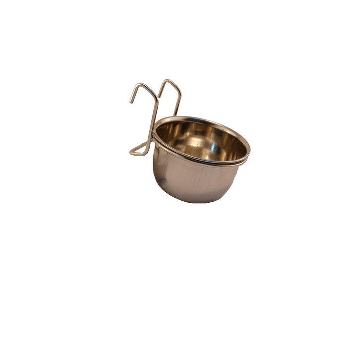 Chicken Coop Cup With Stainless Steel Holder 8cm