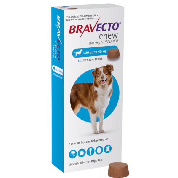 Bravecto Chew For Dog Large 20-40kg