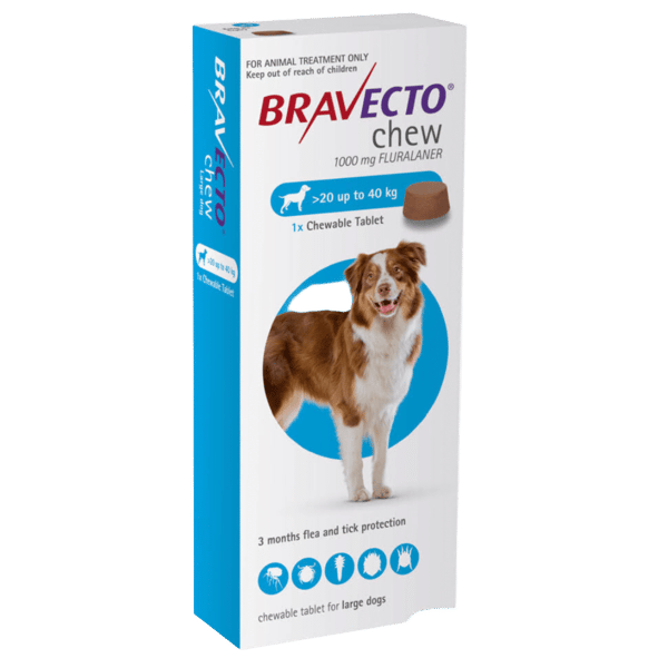 Bravecto Chew For Dog Large 20-40kg