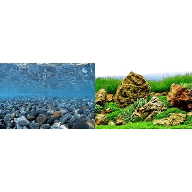 Seaview Background River Rock/Sea Of Green 30X60cm