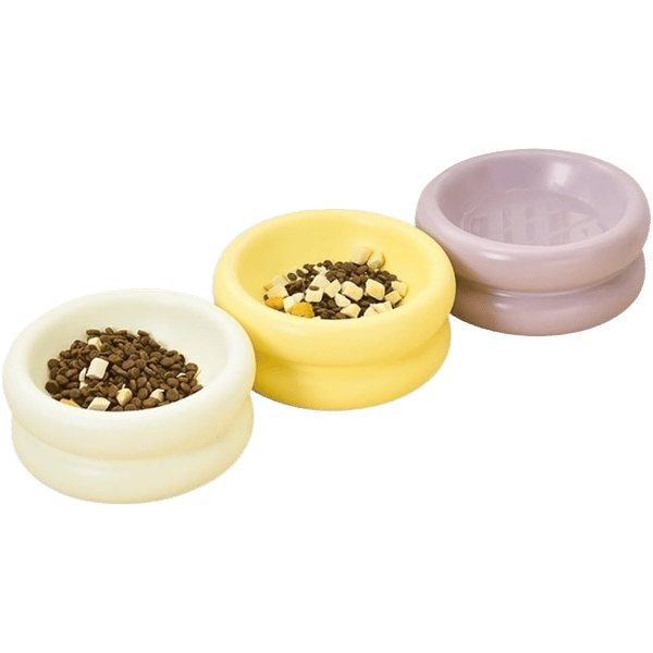 Raised Puffy Ceramic Bowl