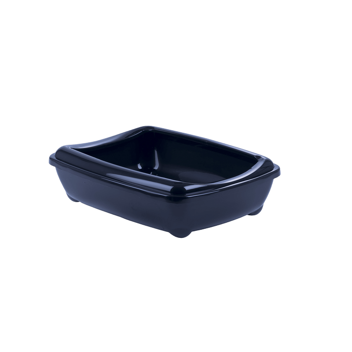 Aristotray Anti Spill Litter Tray Blueberry Large