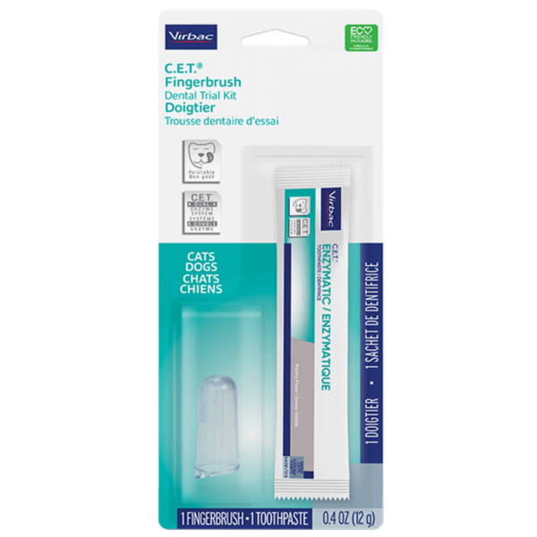 Cet Finger Brush And Toothpaste Combo
