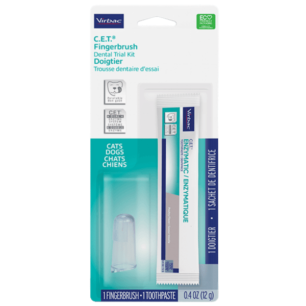 Cet Finger Brush And Toothpaste Combo