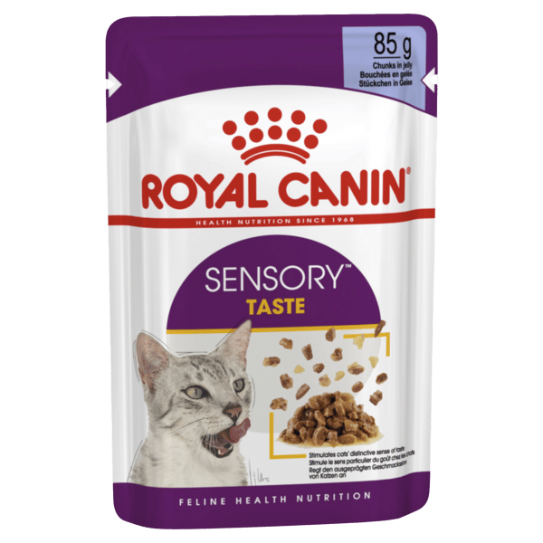 Feline Health Nutrition Sensory Taste Jelly Pouches