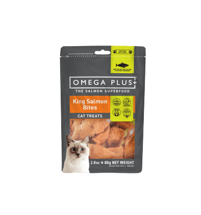 King Salmon Bites Cat Treats