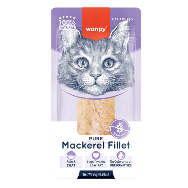 Wanpy Cat Treat - Mackerel Fillet