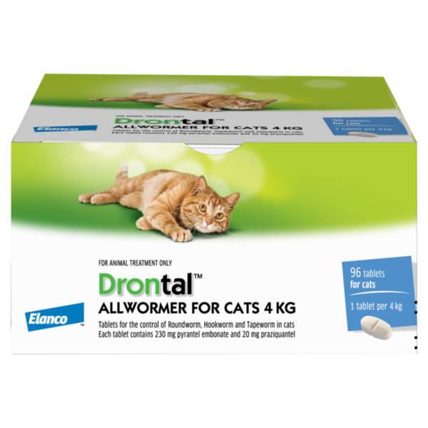 Drontal All Wormer For Cats Under 4kg - Single